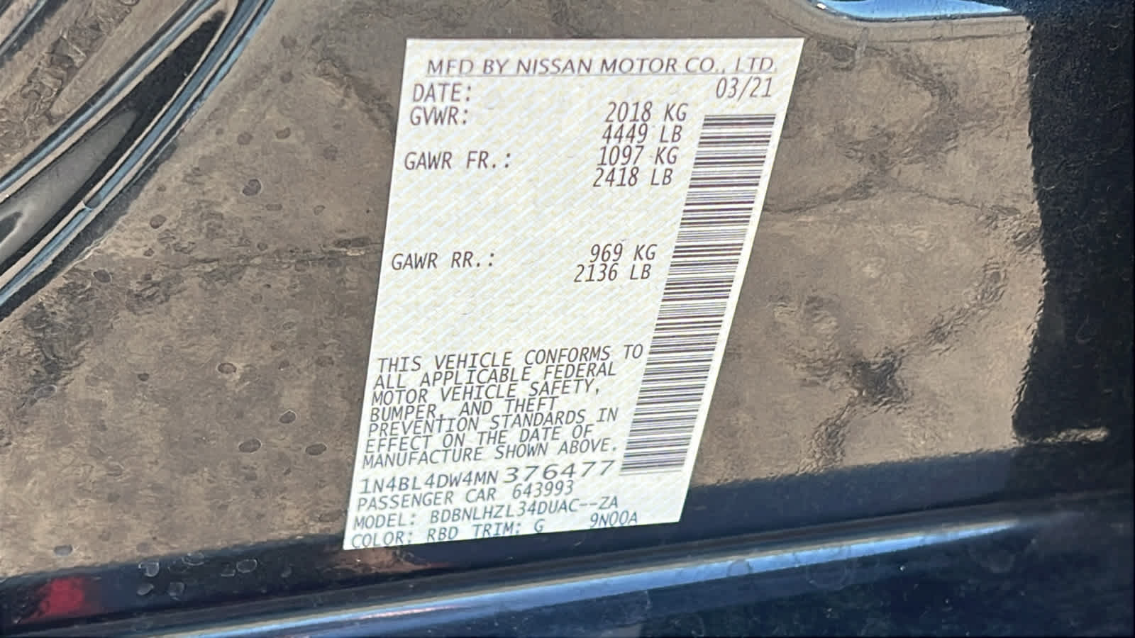 Thumbnail: 2021 Nissan Altima - 28