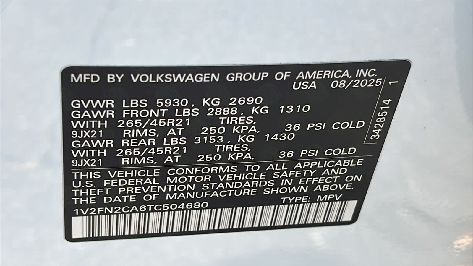 Thumbnail: 2026 Volkswagen Atlas - 30