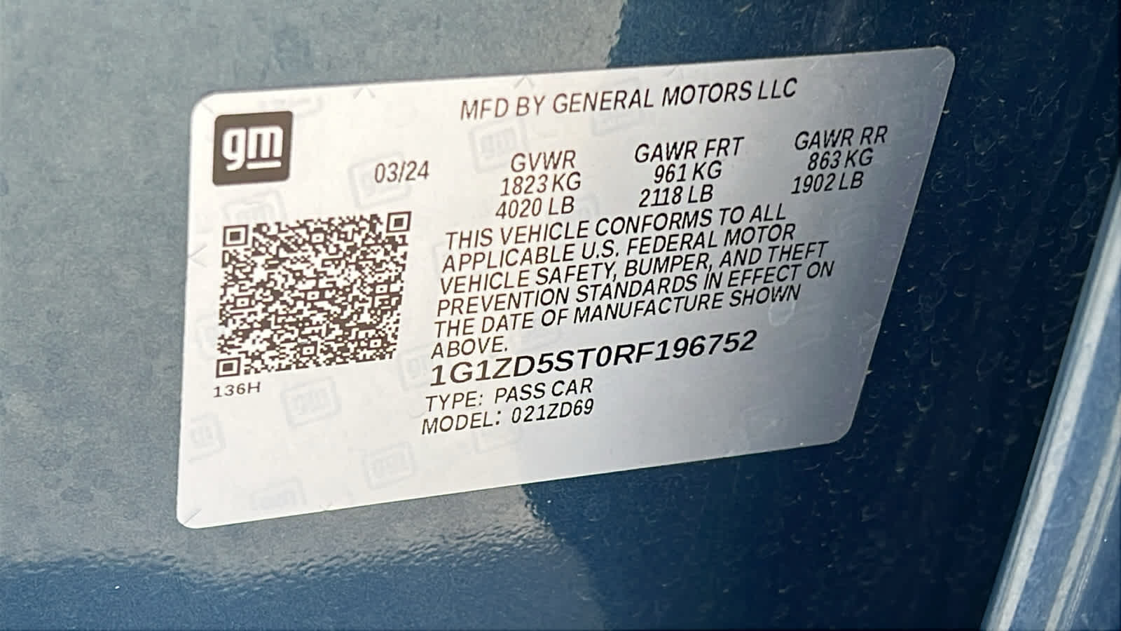 Thumbnail: 2024 Chevrolet Malibu - 30