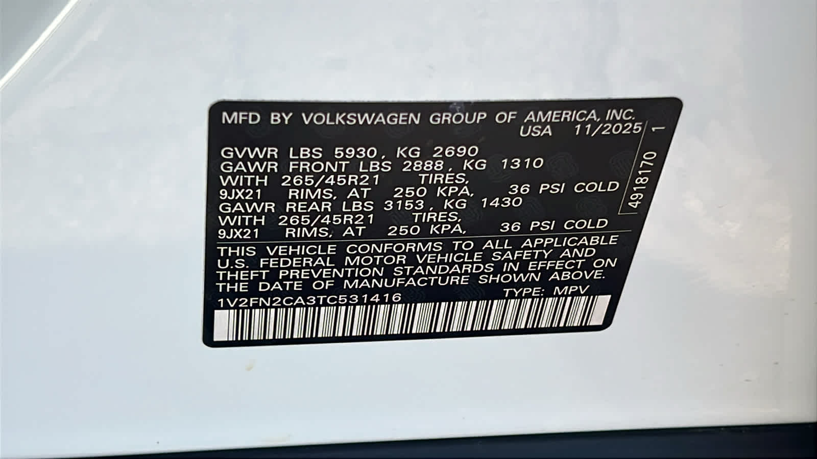 Thumbnail: 2026 Volkswagen Atlas - 30