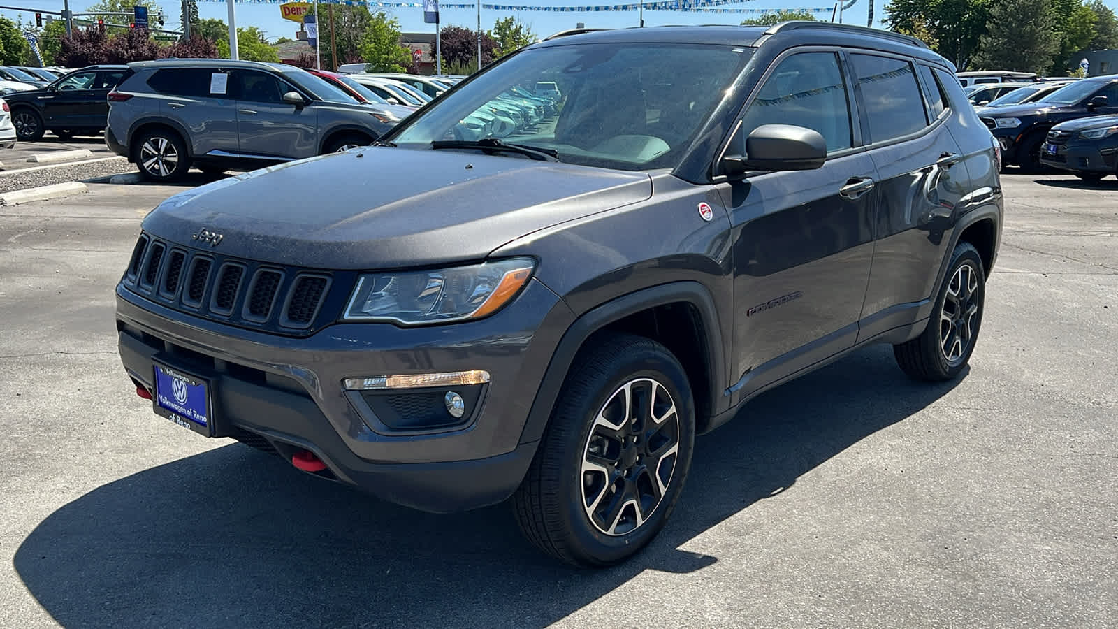 Used 2021 Jeep Compass Trailhawk with VIN 3C4NJDDB1MT556509 for sale in Reno, NV