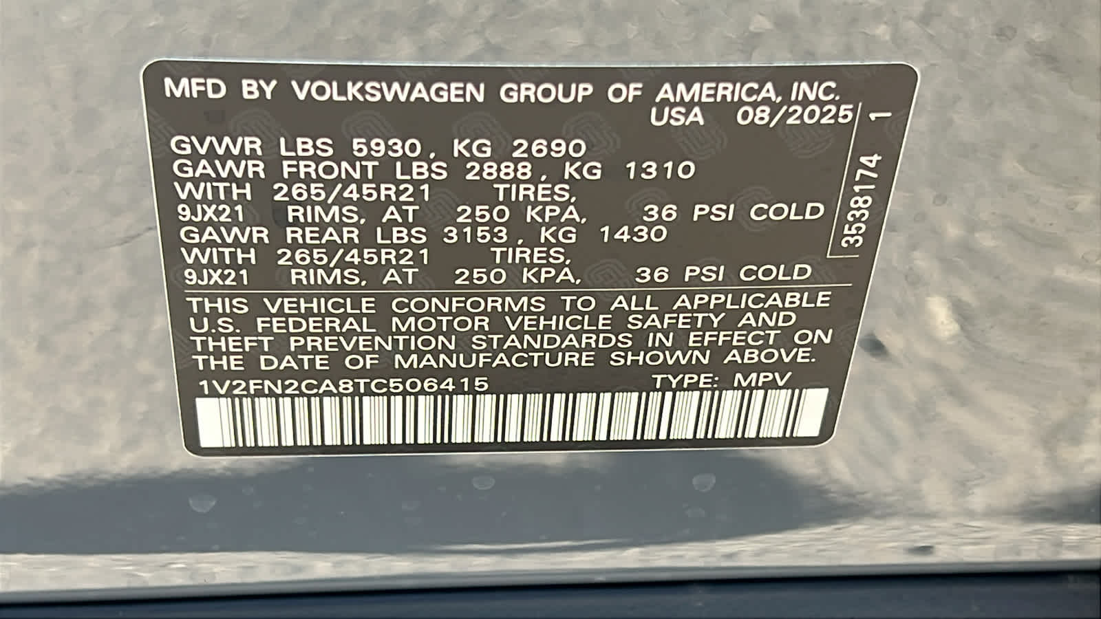 Thumbnail: 2026 Volkswagen Atlas - 30