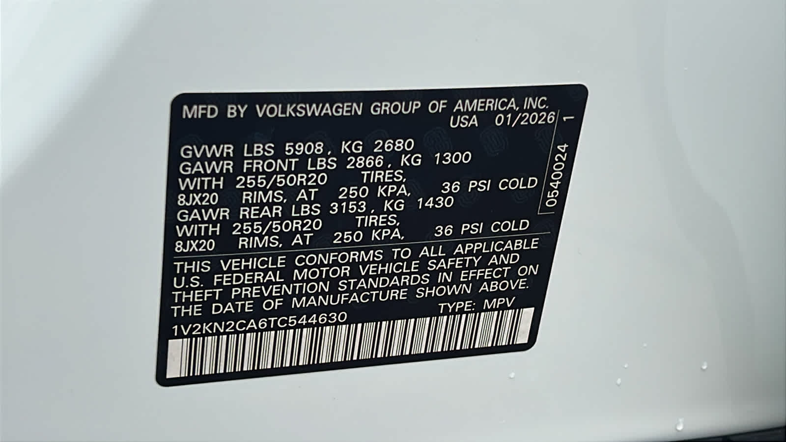 Thumbnail: 2026 Volkswagen Atlas - 30