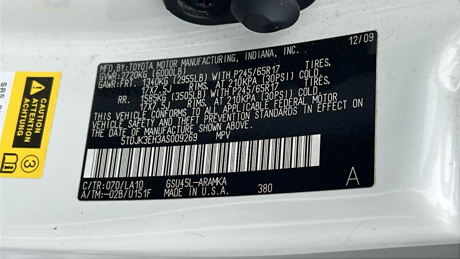Thumbnail: 2010 Toyota Highlander - 30