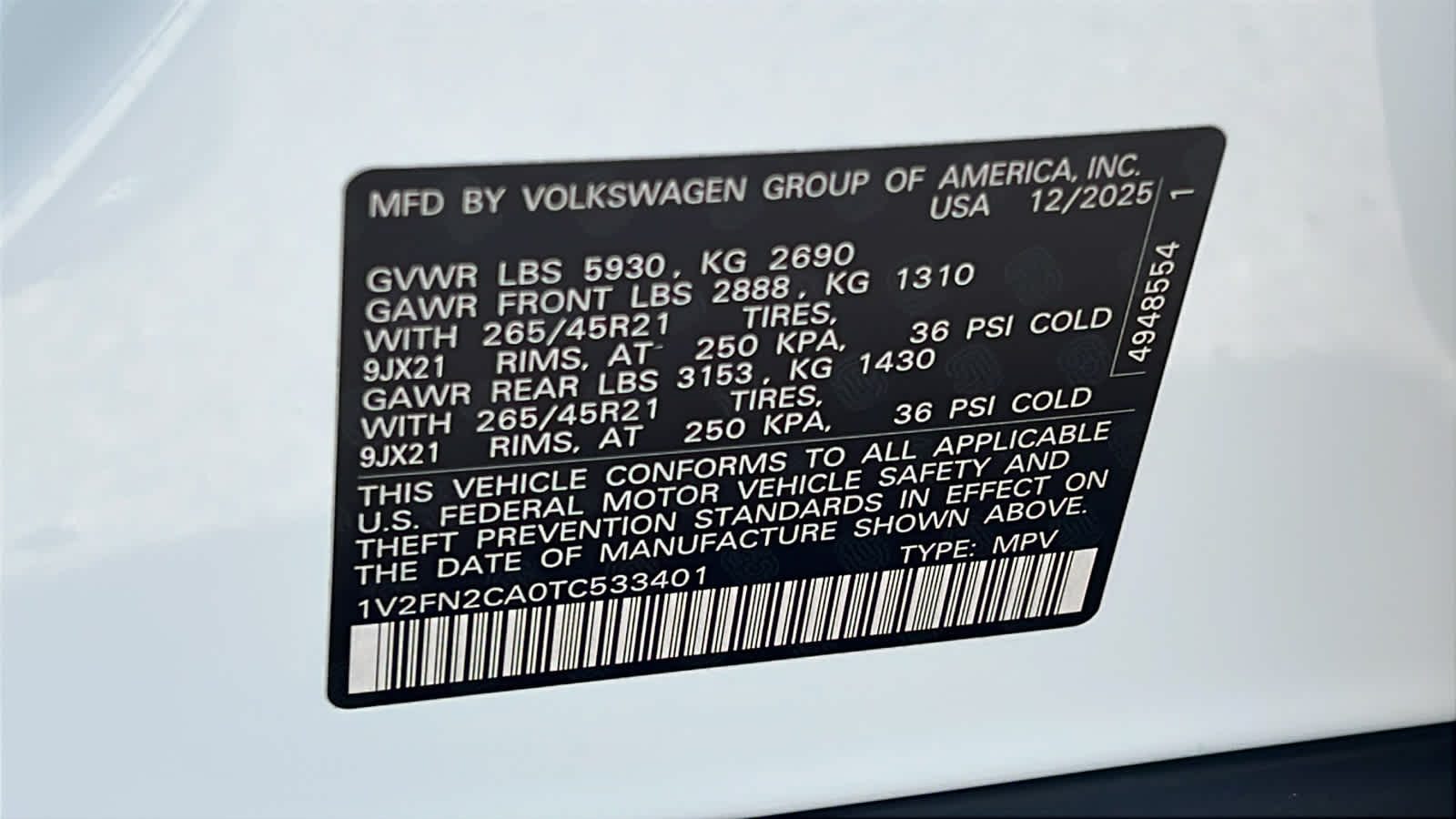 Thumbnail: 2026 Volkswagen Atlas - 30