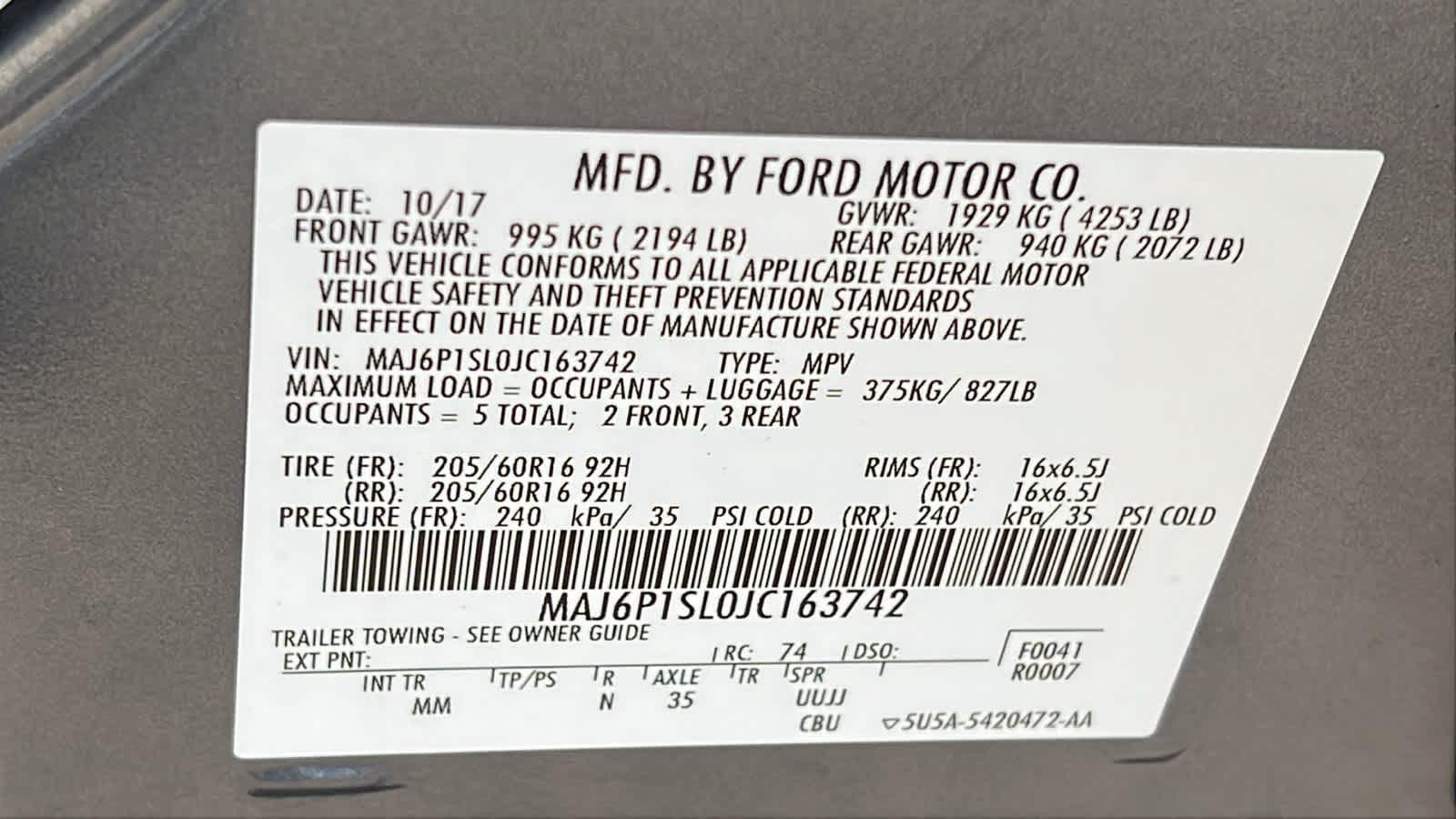 Thumbnail: 2018 Ford EcoSport - 30