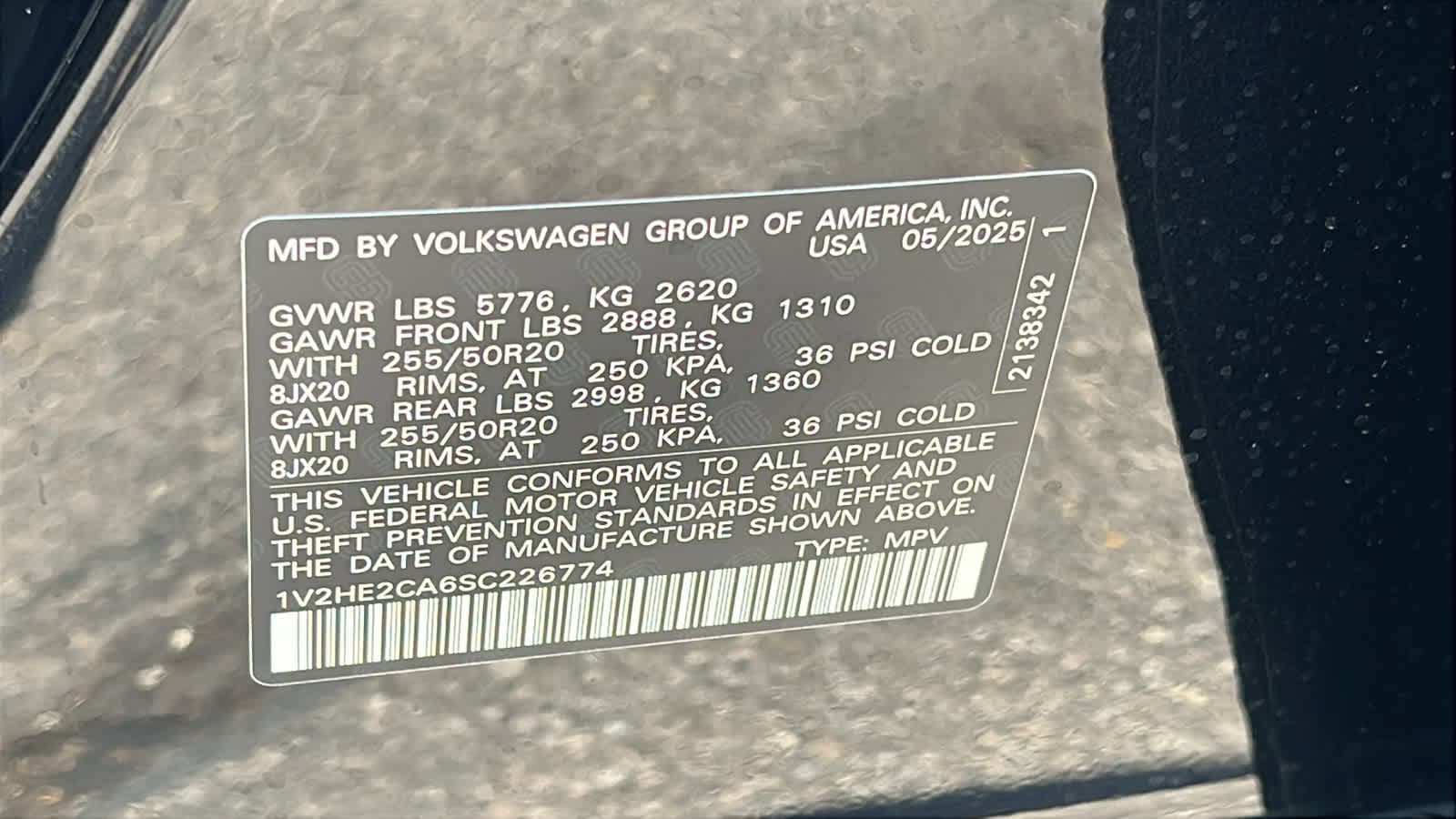 Thumbnail: 2025 Volkswagen Atlas - 30