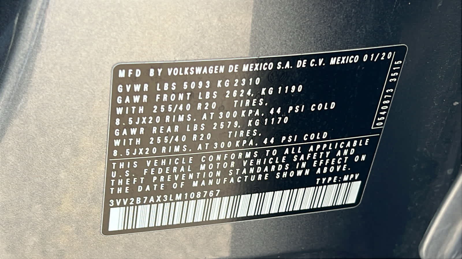 Thumbnail: 2020 Volkswagen Tiguan - 30