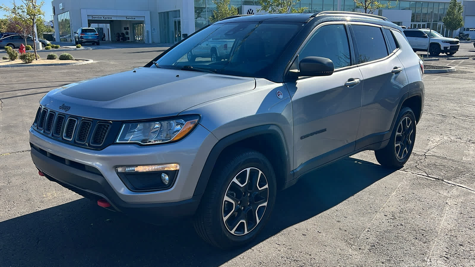 Used 2021 Jeep Compass Trailhawk with VIN 3C4NJDDB0MT524148 for sale in Reno, NV