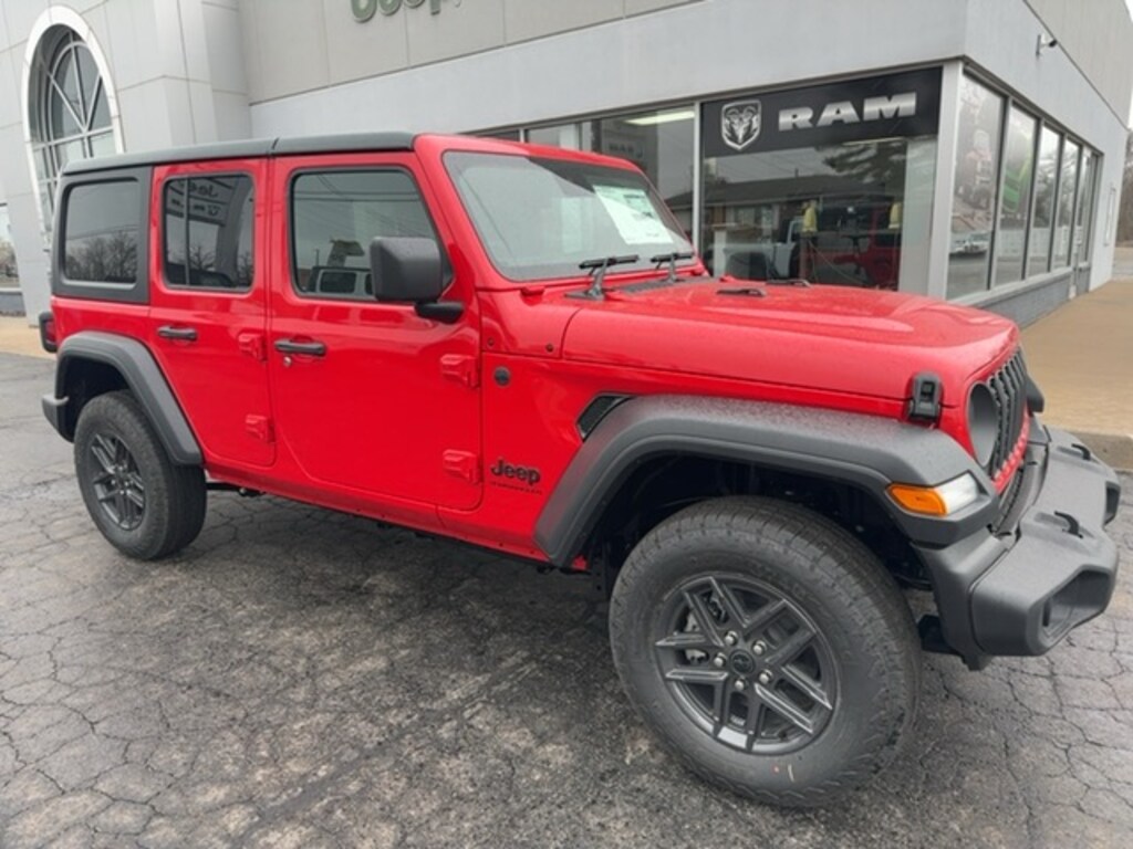New 2024 Jeep Wrangler 4Door Sport RHD 4x4 For Sale Quincy IL