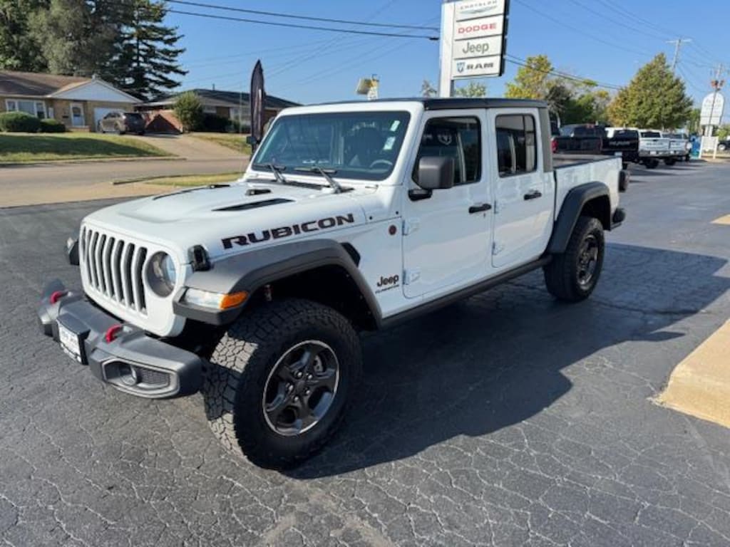 Used 2021 Jeep GLADIATOR RUBICON 4WD Truck Crew Cab