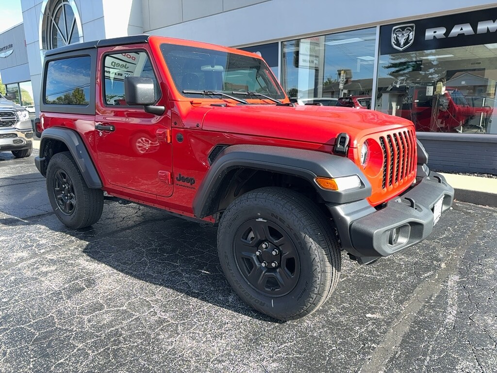 New 2024 Jeep Wrangler 2DOOR SPORT For Sale Quincy IL