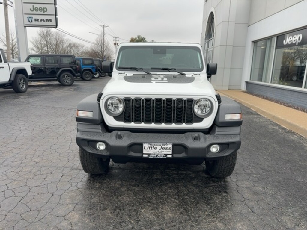New 2024 Jeep Wrangler 2DOOR SPORT S For Sale Quincy IL