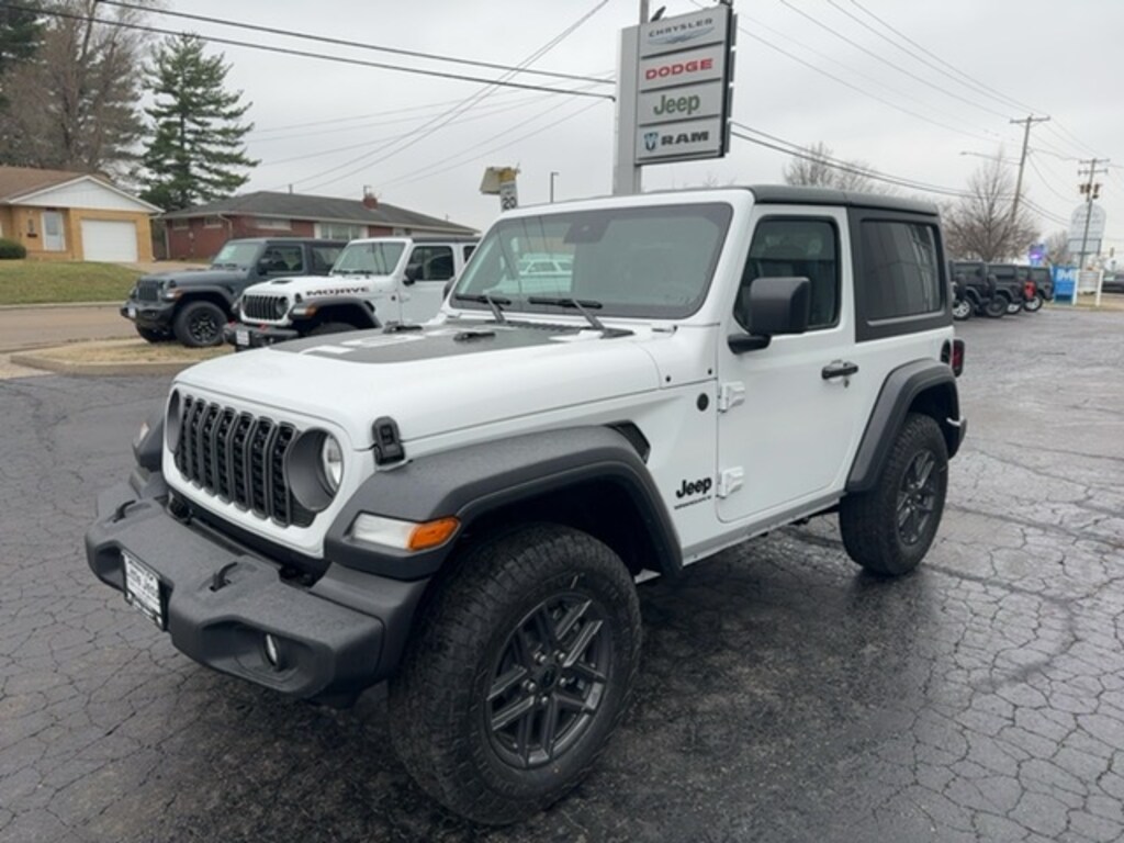 New 2024 Jeep Wrangler 2DOOR SPORT S For Sale Quincy IL