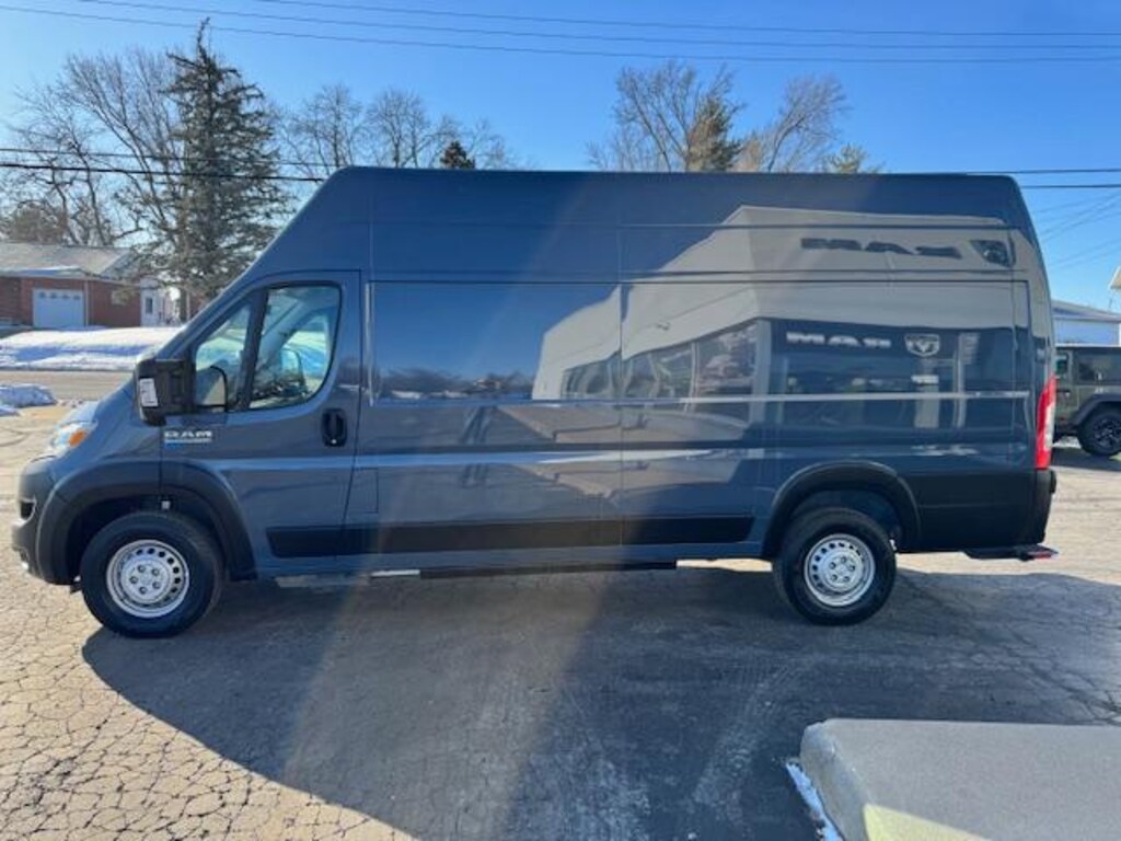 Used 2024 Ram ProMaster 3500 Delivery Van BEV Tradesman Van Extended Cargo Van