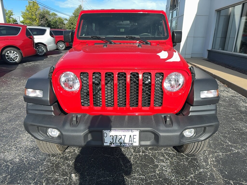New 2024 Jeep Wrangler 2DOOR SPORT For Sale Quincy IL