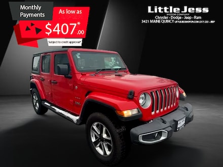 2020 Jeep WRANGLER UNLIMITED SAHARA 4WD SUV