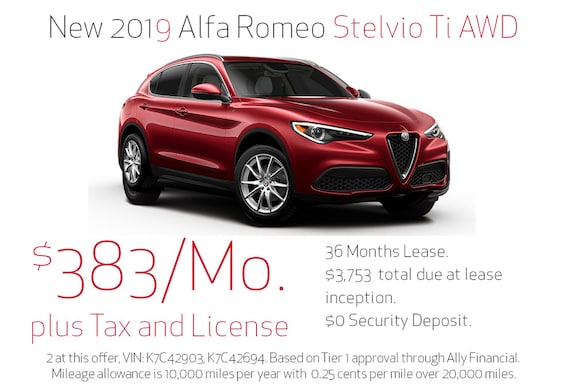 Alfa Romeo Stelvio Car Leasing Deals