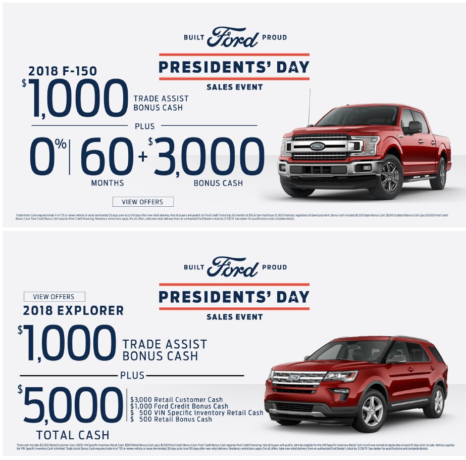 Ford President's Day Sale Livermore Ford