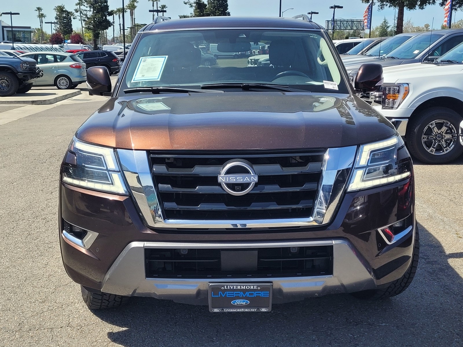 Used 2021 Nissan Armada SL with VIN JN8AY2BA4M9373224 for sale in Livermore, CA