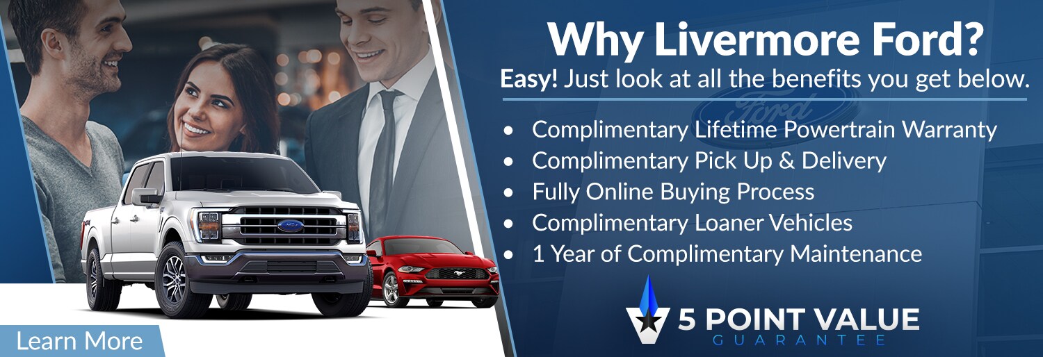 New Ford and Used Car Dealer Serving Livermore Livermore Ford