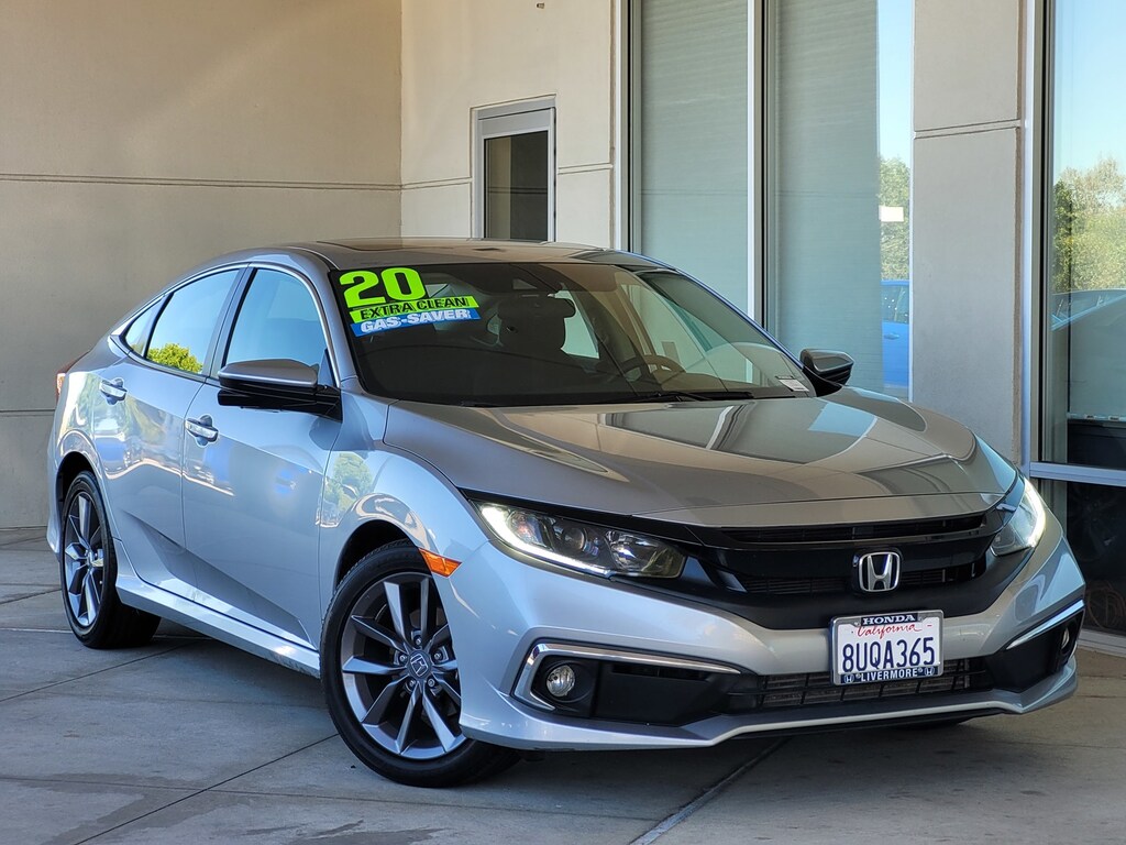Used 2020 Honda Civic For Sale at Land Rover Livermore VIN