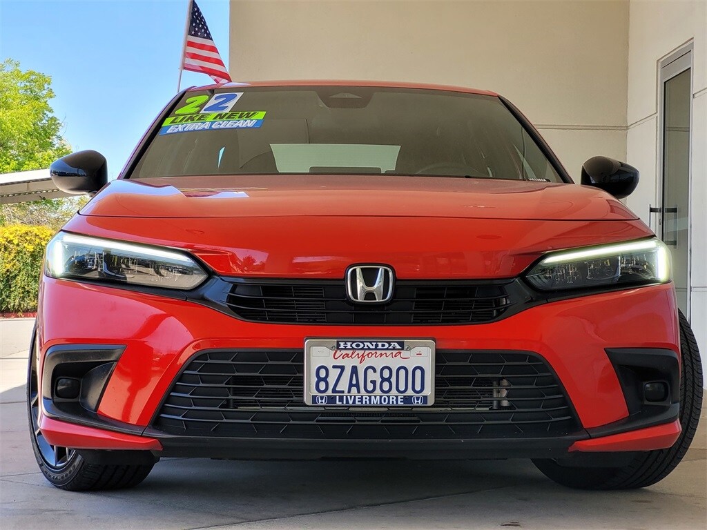 Used 2022 Honda Civic For Sale at Livermore Honda VIN 2HGFE2F58NH545250