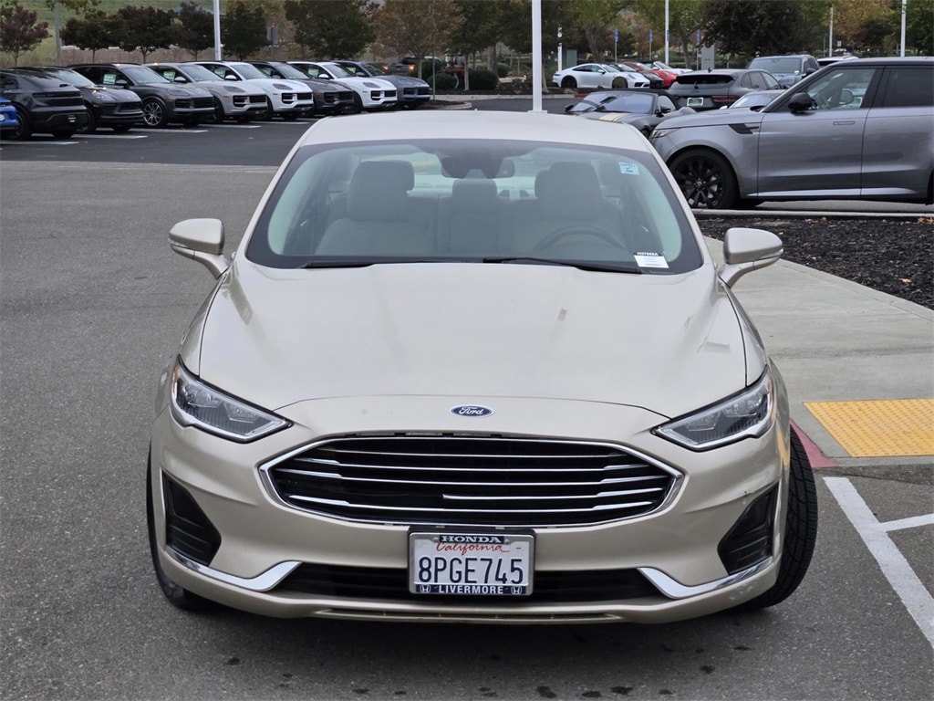 Used 2019 Ford Fusion Hybrid SEL with VIN 3FA6P0MU5KR255853 for sale in Livermore, CA