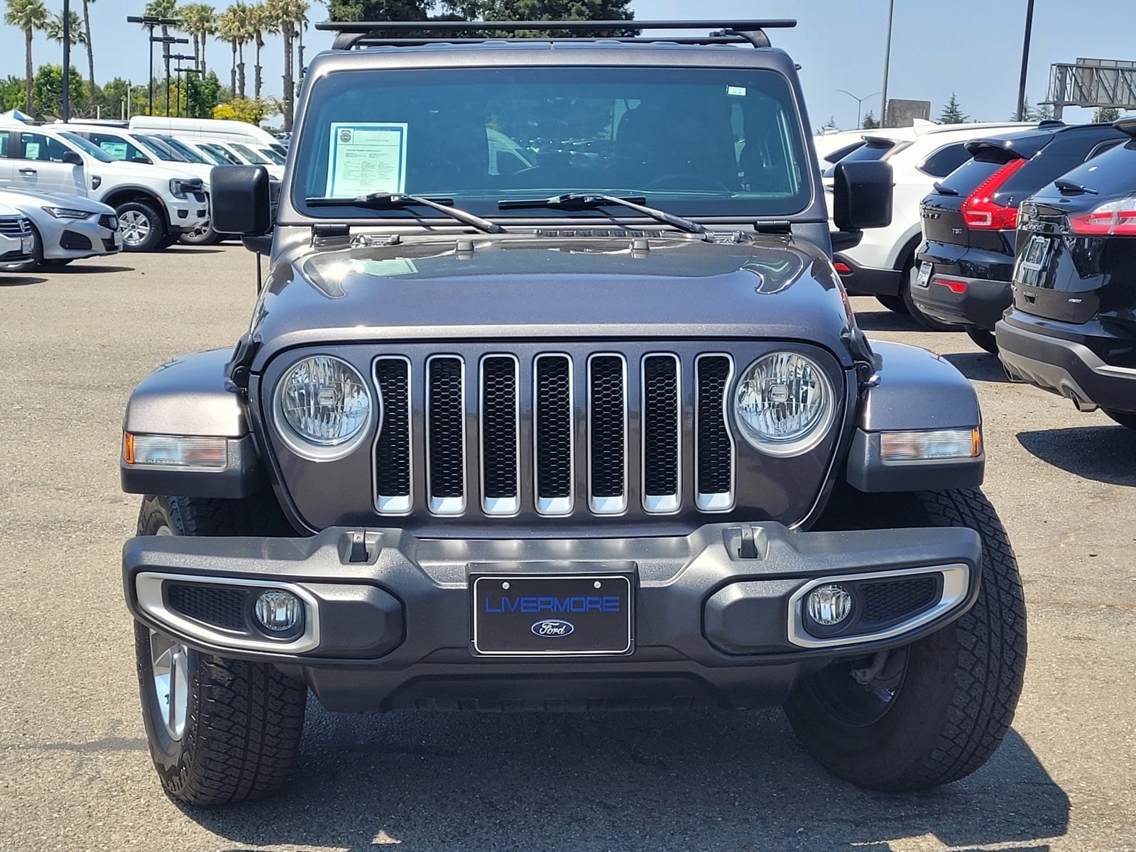 Used 2018 Jeep All-New Wrangler Unlimited Sahara with VIN 1C4HJXEG2JW212962 for sale in Livermore, CA