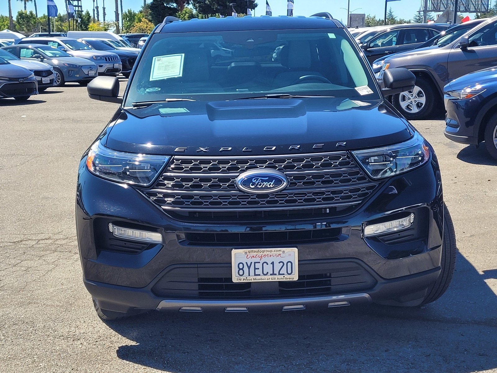 Used 2021 Ford Explorer XLT with VIN 1FMSK7DH0MGC27659 for sale in Livermore, CA