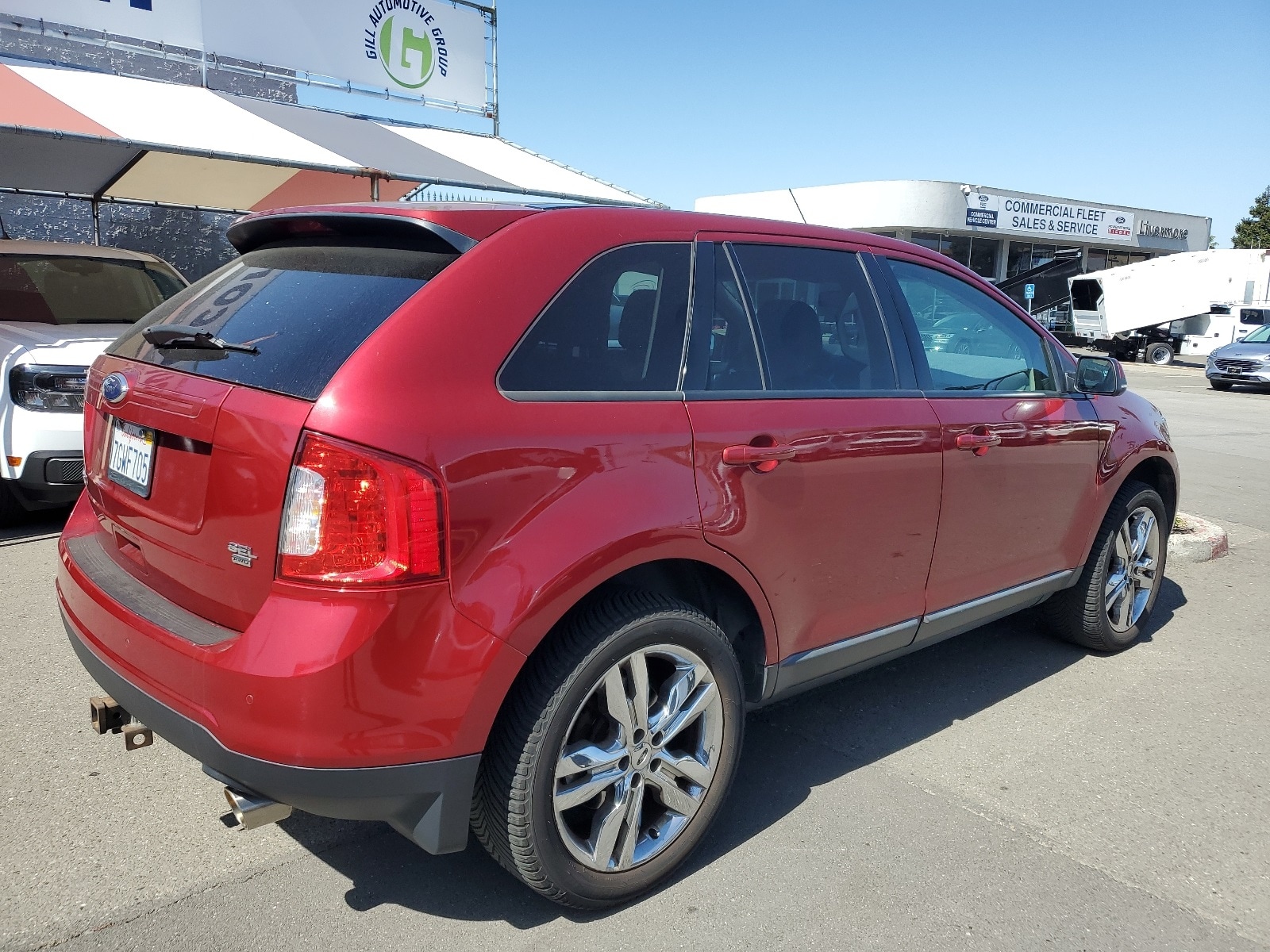 Used 2014 Ford Edge SEL with VIN 2FMDK4JC6EBA07483 for sale in Livermore, CA