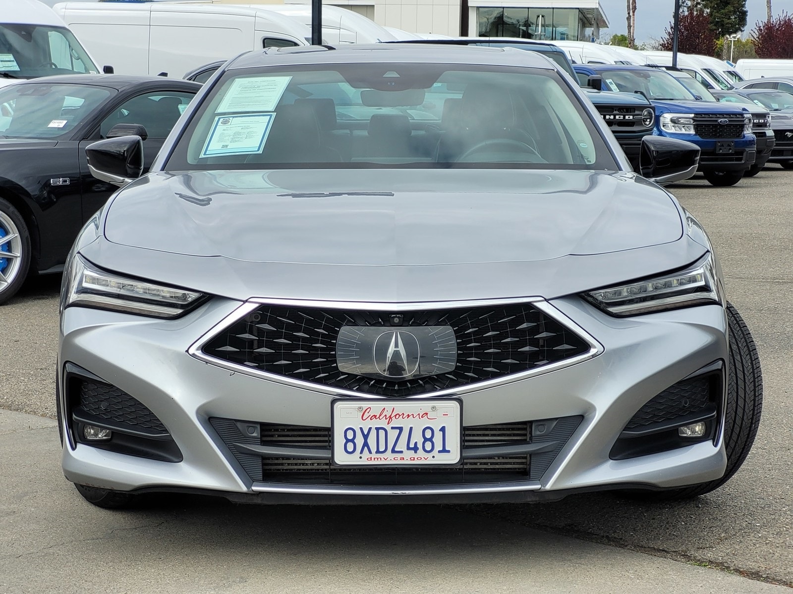 Used 2021 Acura TLX Advance Package with VIN 19UUB6F66MA000631 for sale in Livermore, CA