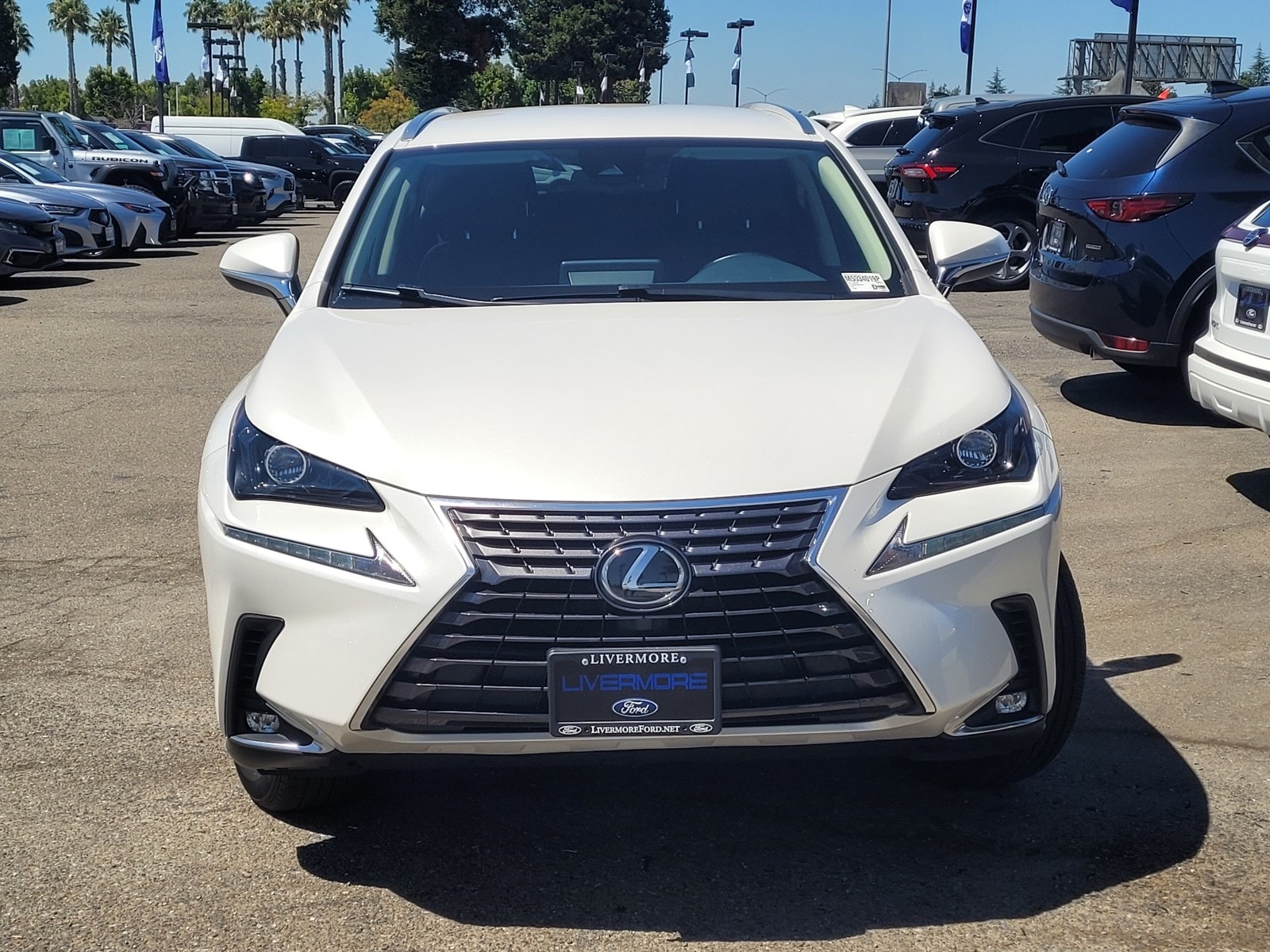 Used 2021 Lexus NX 300 with VIN JTJDARBZ7M5034019 for sale in Livermore, CA