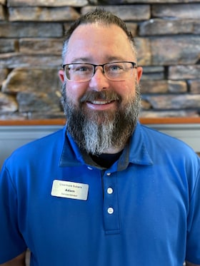 Staff member Adam D. from 0f349c175062