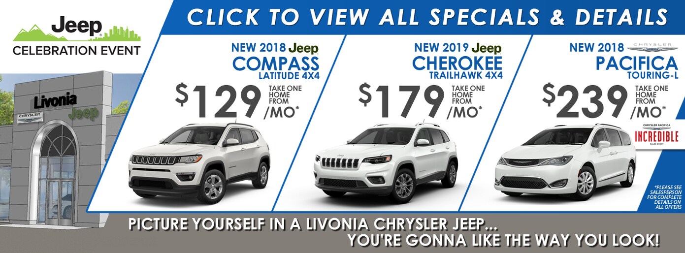 Metro Detroit Chrysler Jeep Dealer In Livonia Michigan