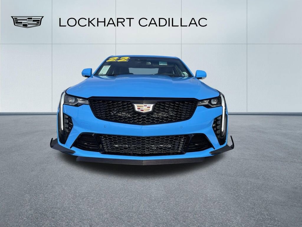 Used 2022 CADILLAC CT4V For Sale at LOCKHART CADILLAC VIN