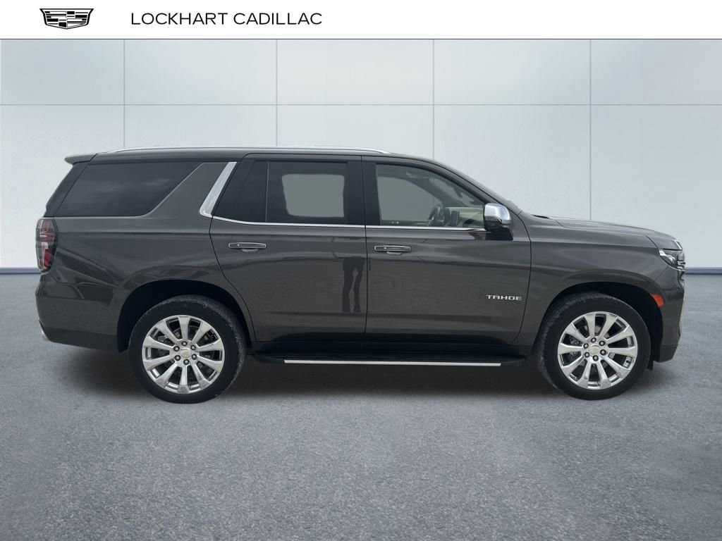 Used 2021 Chevrolet Tahoe Premier with VIN 1GNSKSKD1MR104181 for sale in Fishers, IN