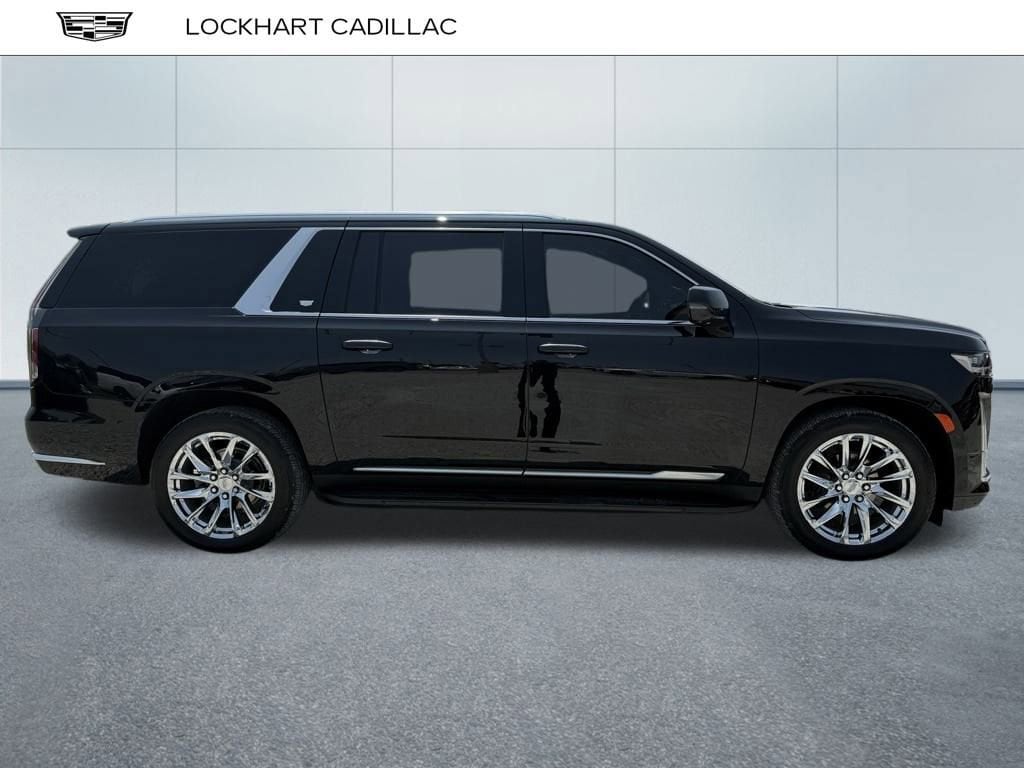 Certified 2021 Cadillac Escalade ESV Premium Luxury with VIN 1GYS4LKL7MR181437 for sale in Fishers, IN