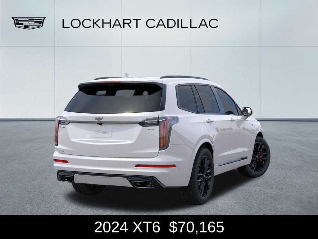 New 2024 CADILLAC XT6 For Sale at LOCKHART CADILLAC GREENWOOD VIN