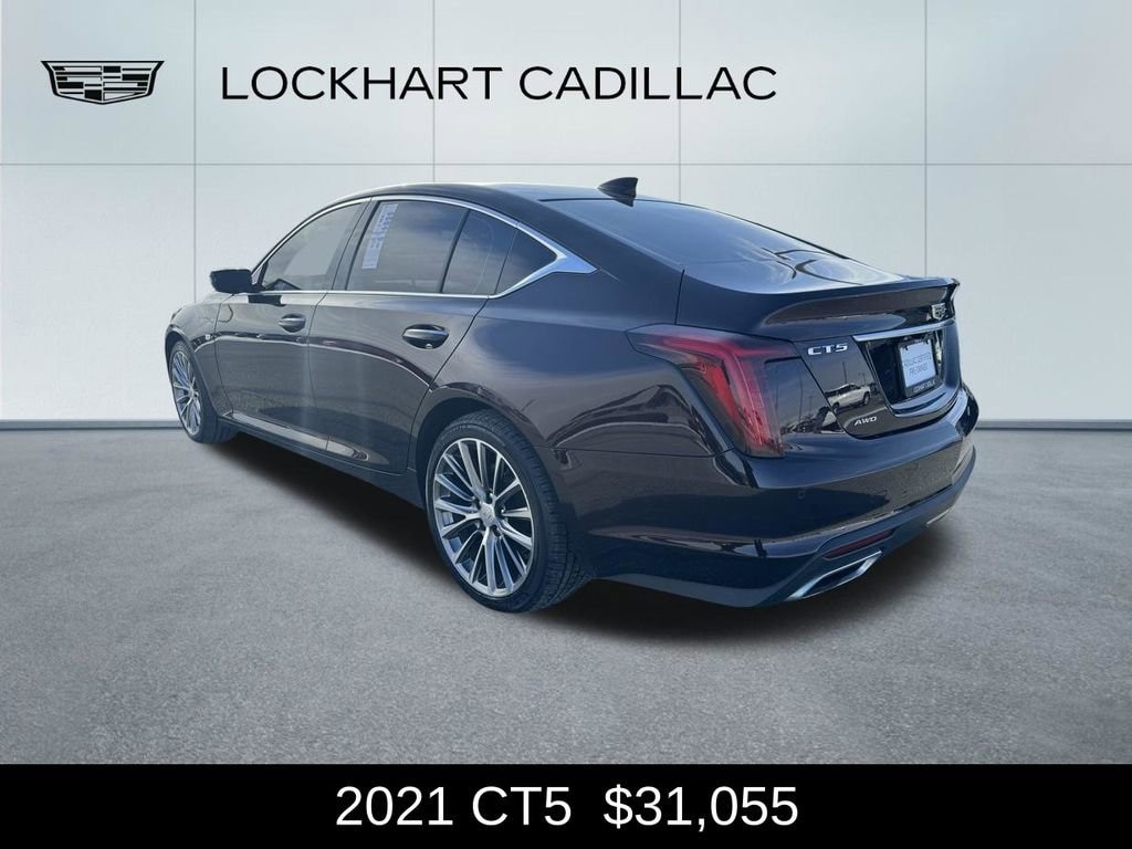 Used 2021 CADILLAC CT5 For Sale at LOCKHART CADILLAC VIN