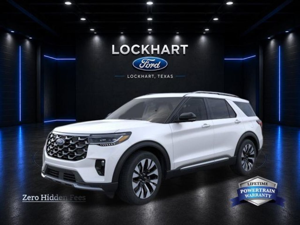 New 2026 Ford Explorer Platinum SUV