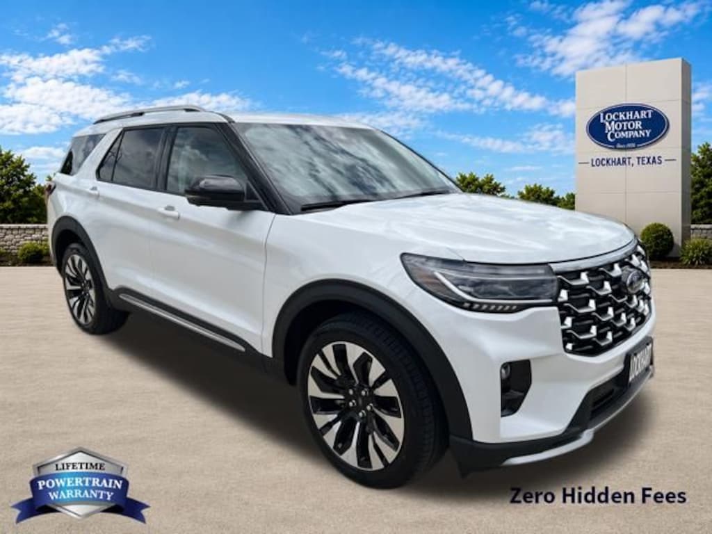 New 2026 Ford Explorer Platinum SUV