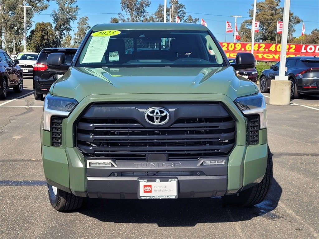 Certified 2023 Toyota Tundra SR5 with VIN 5TFLA5DA9PX096870 for sale in Lodi, CA