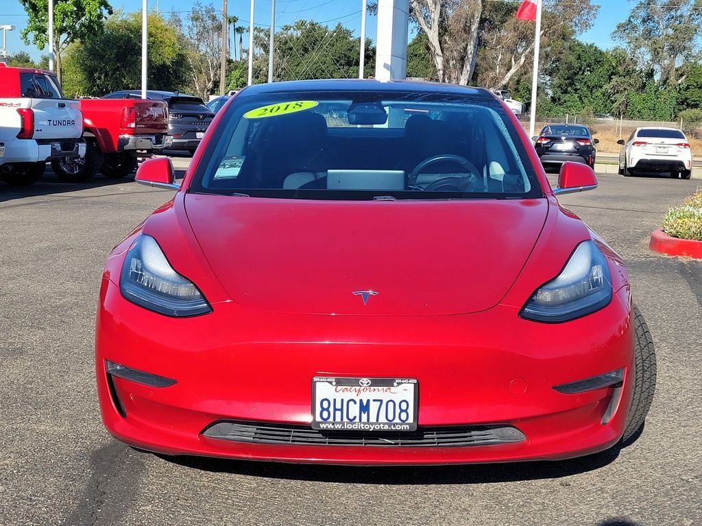 Used 2018 Tesla Model 3 Long Range Dual Motor with VIN 5YJ3E1EB0JF129728 for sale in Lodi, CA