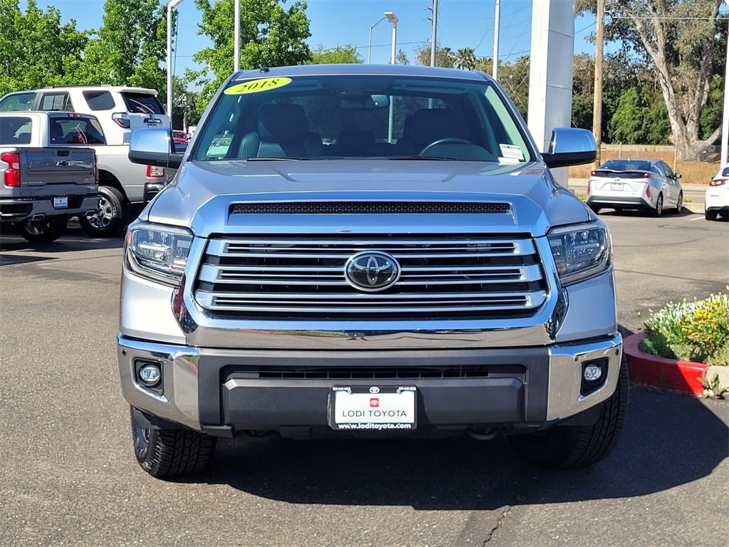 Used 2018 Toyota Tundra Limited with VIN 5TFFY5F10JX240027 for sale in Lodi, CA