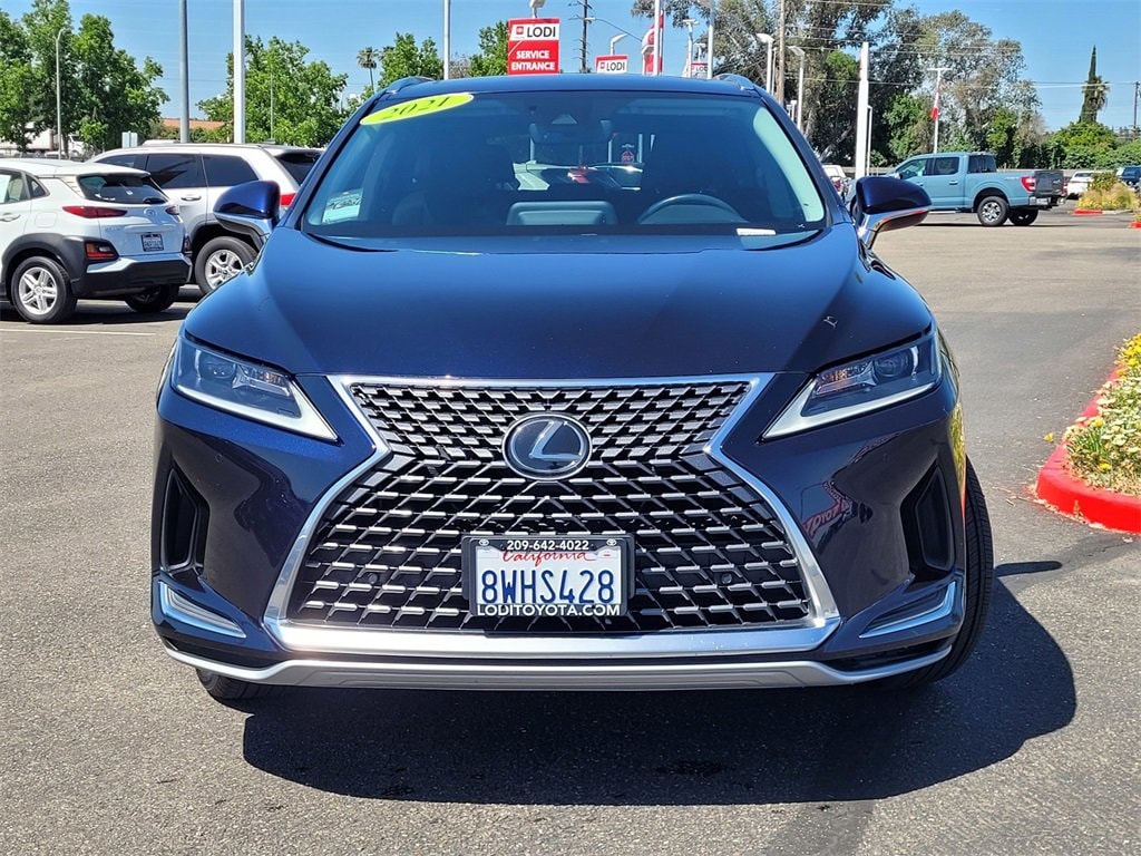Used 2021 Lexus RX 350 with VIN 2T2HZMAA7MC207614 for sale in Lodi, CA