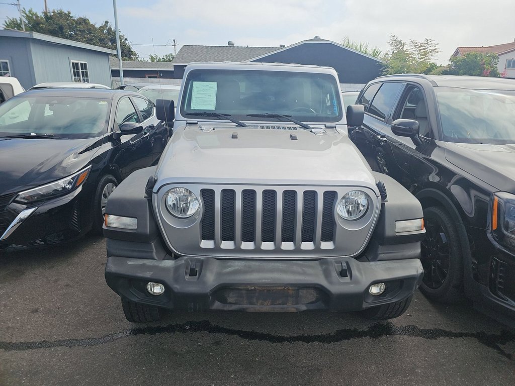 Used 2021 Jeep Wrangler Unlimited Sport S with VIN 1C4HJXDN6MW592151 for sale in Lodi, CA