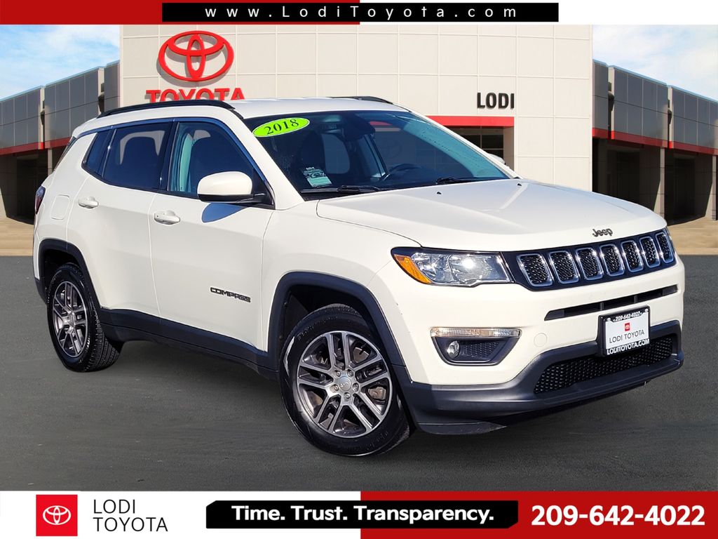 Used 2018 Jeep Compass Latitude with VIN 3C4NJCBB8JT414330 for sale in Lodi, CA