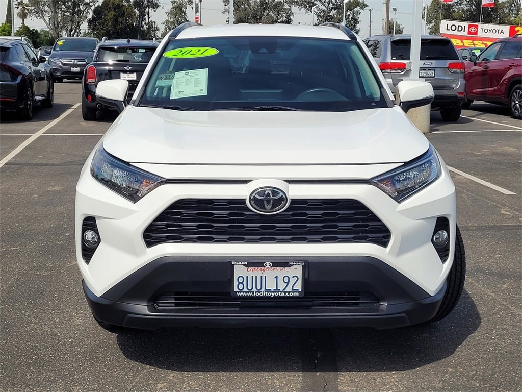 Used 2021 Toyota RAV4 XLE with VIN 2T3W1RFV1MC105258 for sale in Lodi, CA