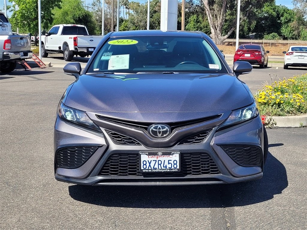 Used 2022 Toyota Camry SE with VIN 4T1G11AKXNU660401 for sale in Lodi, CA